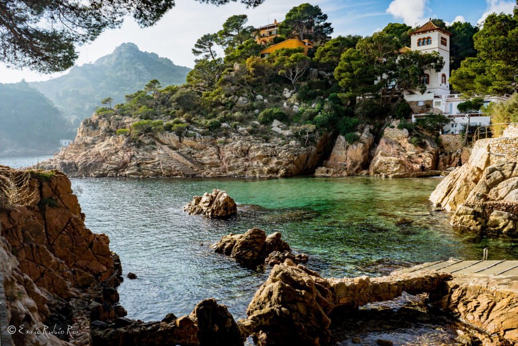 Paysage côtier d'Espagne