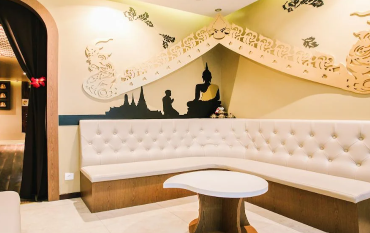 Amanpur Thaï Spa à Paris, décor thaïlandais