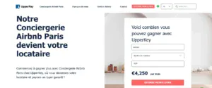 UpperKey : conciergerie Airbnb à Paris avec loyer garanti