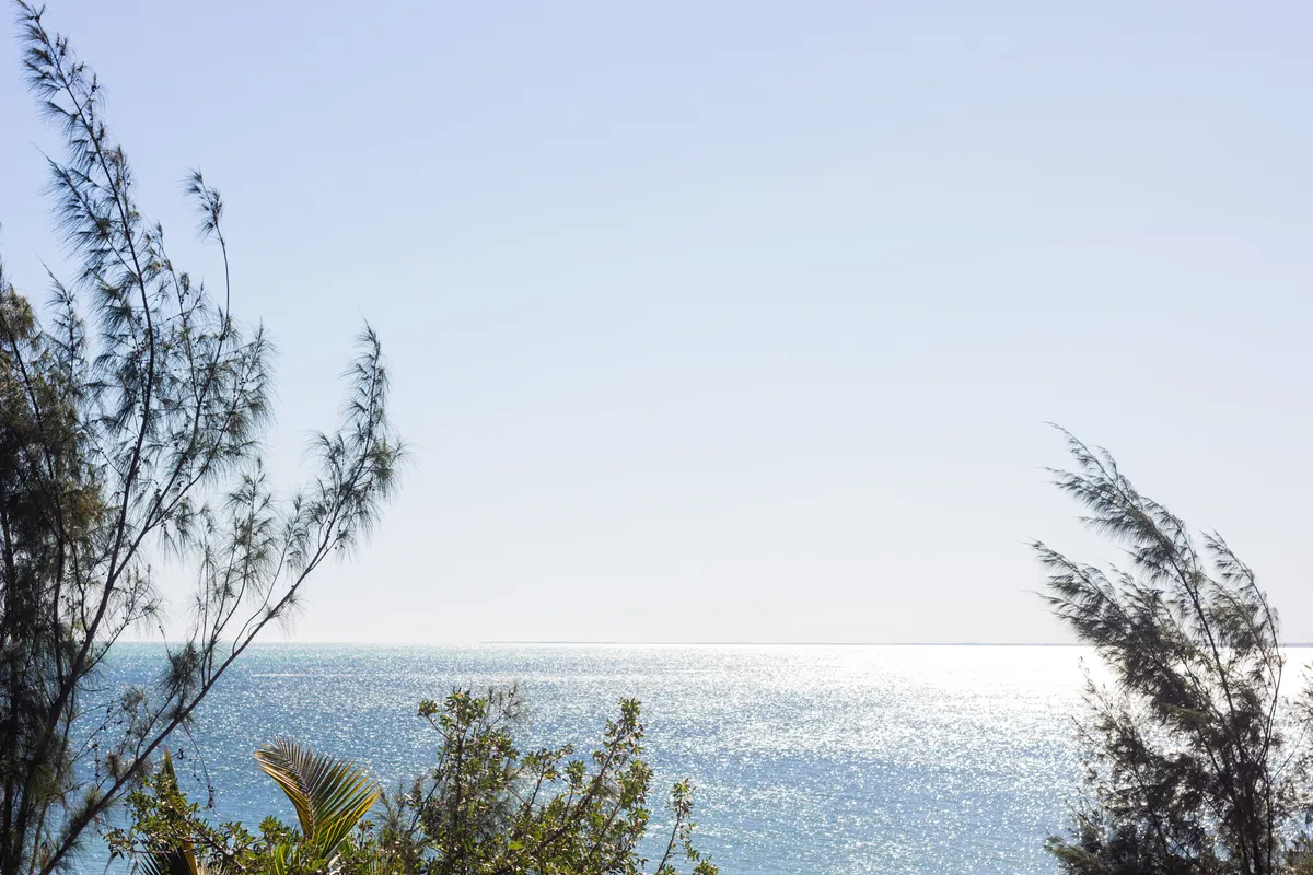 L'océan Indien depuis la côte de Madagascar