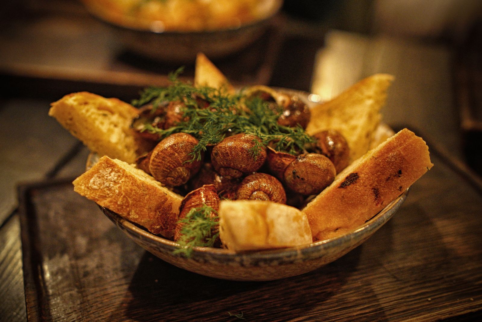 Escargots, un classique de la table lyonnaise