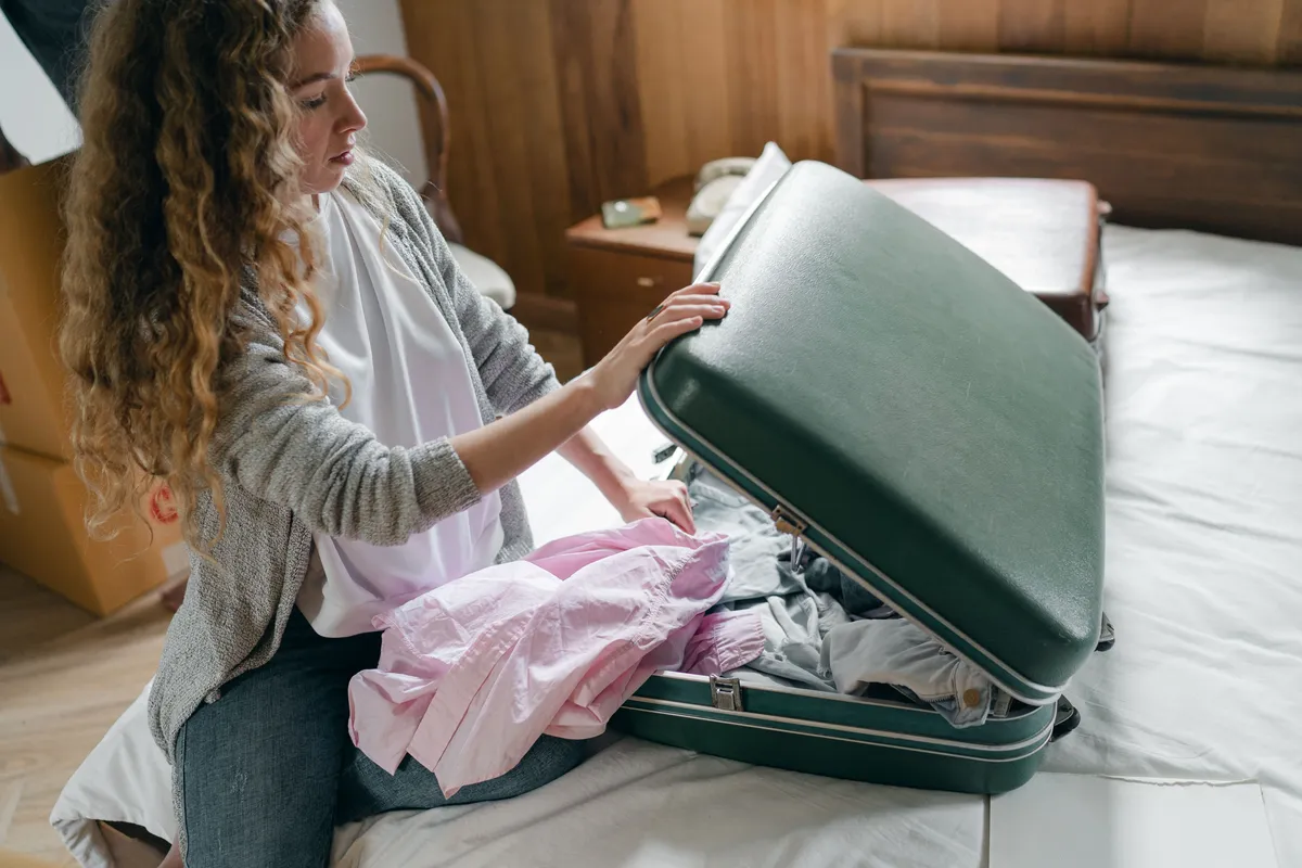 La préparation des bagages avant le départ