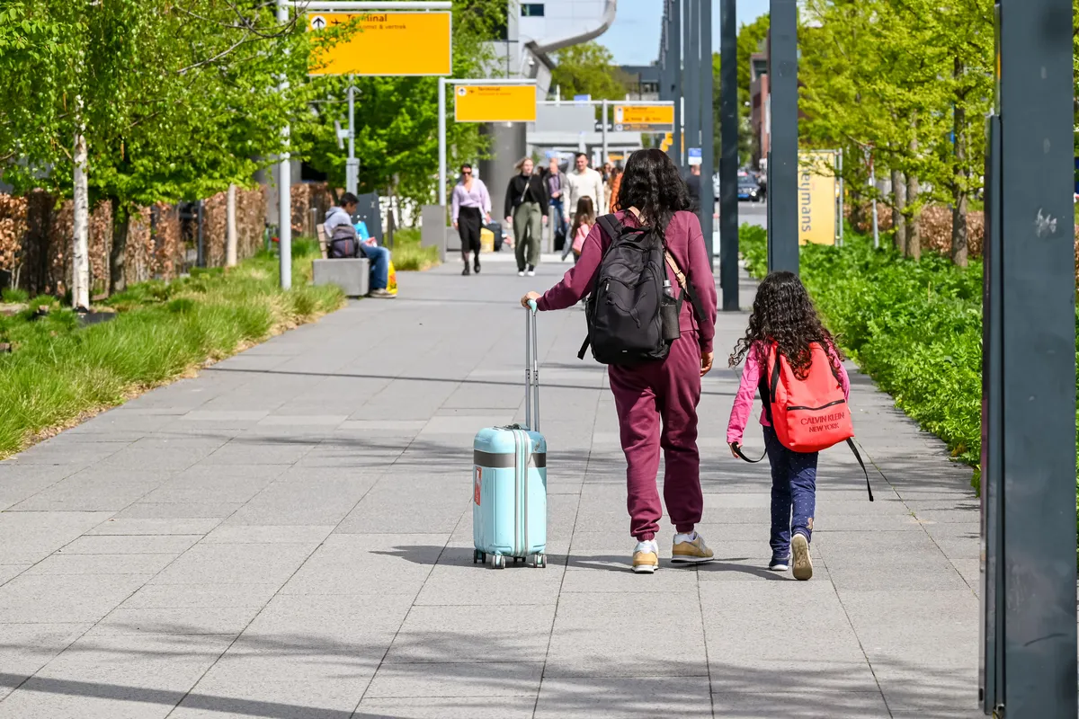 Départ en famille pour un long voyage