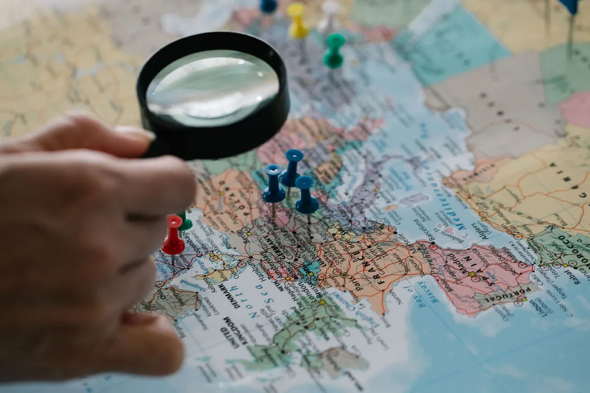 Préparer son itinéraire sur la carte