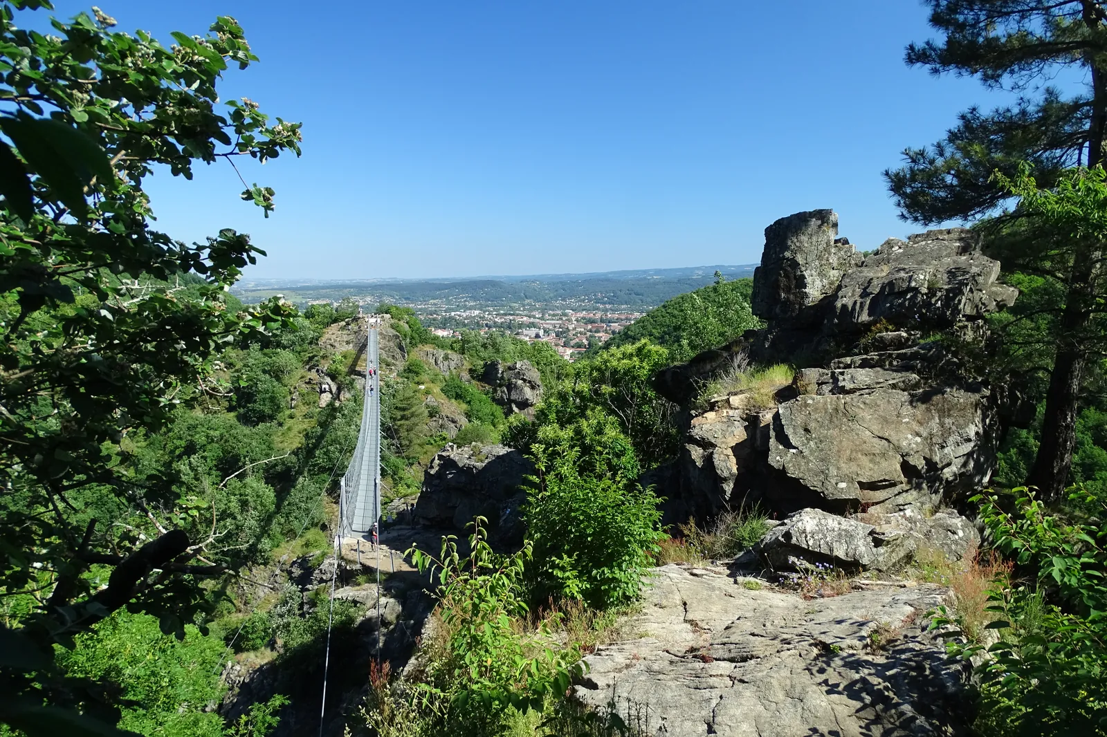 Visiter Mazamet : la passerelle géante, Hautpoul et le lac des Montagnès