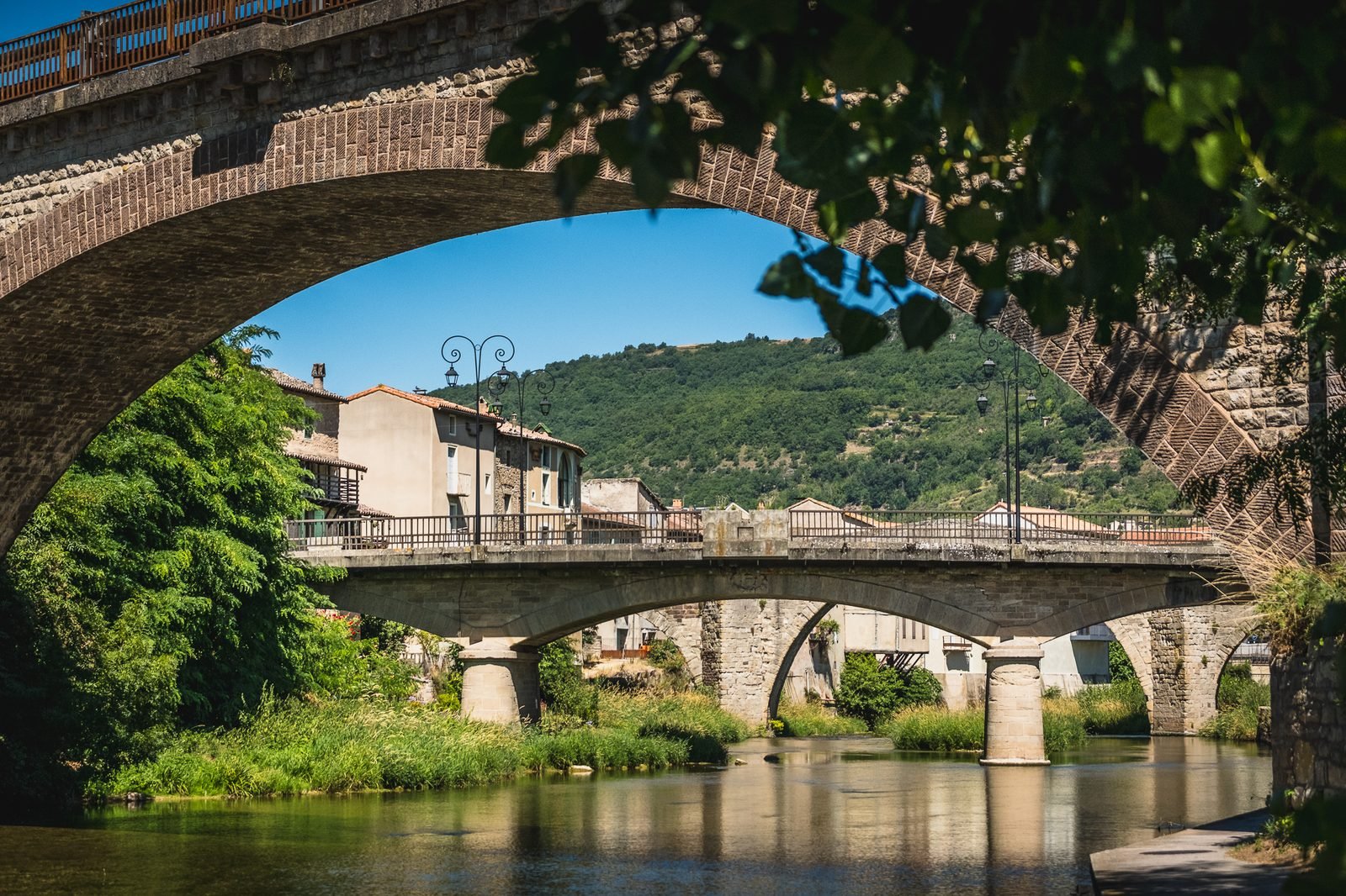Les ponts sur la Sorgues, au cœur de Saint-Affrique