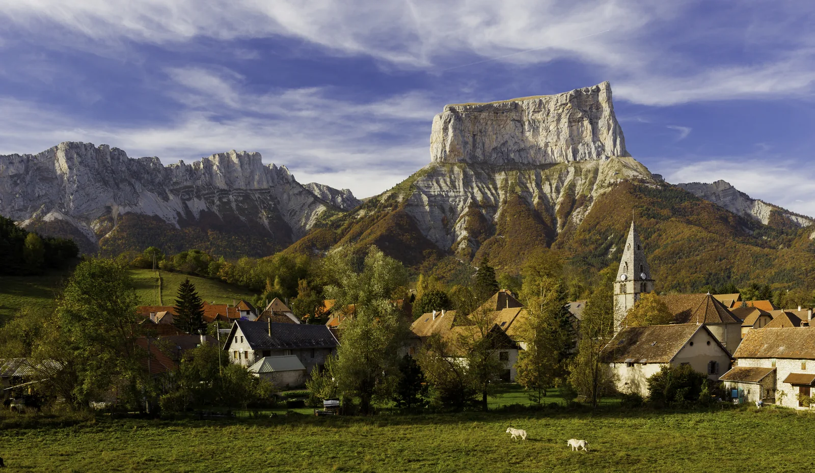 Que faire dans le Trièves, ce plateau que le Mont Aiguille surveille