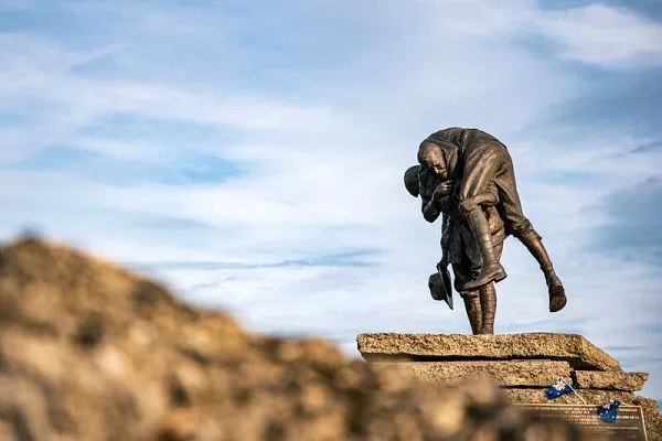 L'Australian Memorial Park de Fromelles, aménagé sur l'ancienne première ligne allemande de juillet 1916