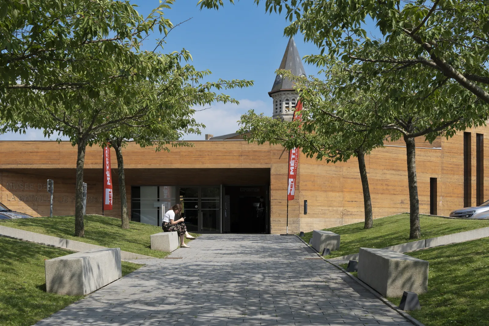 Le musée de la bataille de Fromelles, labellisé Musée de France, ouvert en 2014 en bordure du cimetière de Pheasant Wood